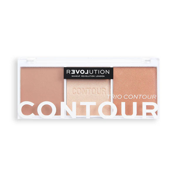 Relove Colour Play Contour Trio Palette Baked Sugar - Baked Sugar - 6 gm