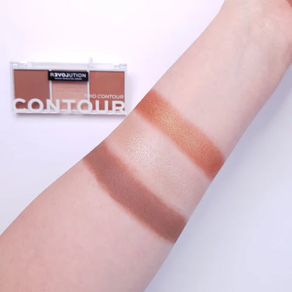 Relove Colour Play Contour Trio Palette Baked Sugar - Baked Sugar - 6 gm
