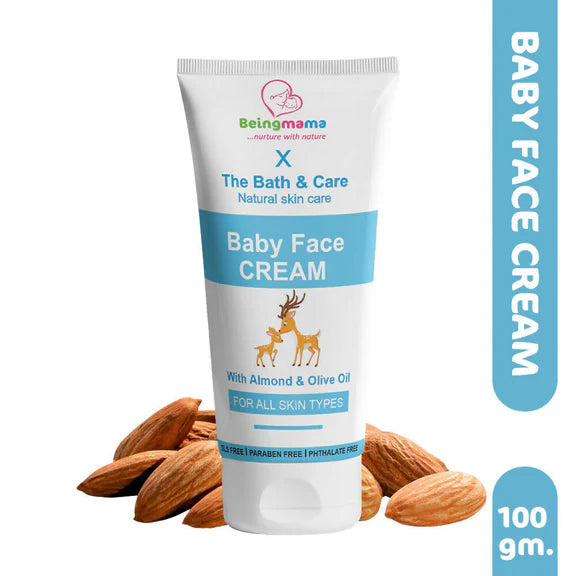 TBC - The Bath and Care X Beingmama Baby Face Cream - 100 gm