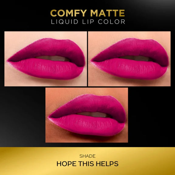 Faces Canada Comfy Matte Liquid Lipstick - Hope This Helps 06 - 3.8 ml