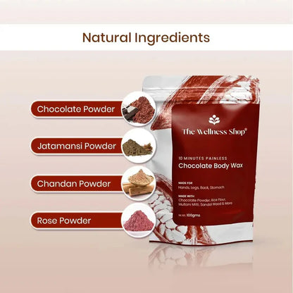 The Wellness Shop Chocolate Hair Removal Powder - 100 gm