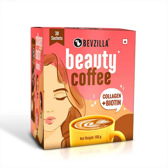 Bevzilla Beauty Coffee - 5 gm - Pack of 30