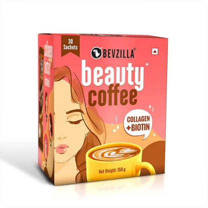 Bevzilla Beauty Coffee - 5 gm - Pack of 30