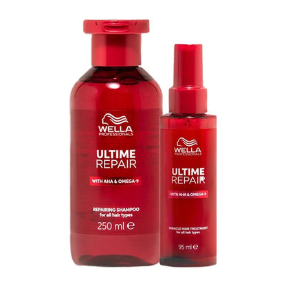 Wella Professionals Ultime Repair Shampoo & Serum Combo - combo
