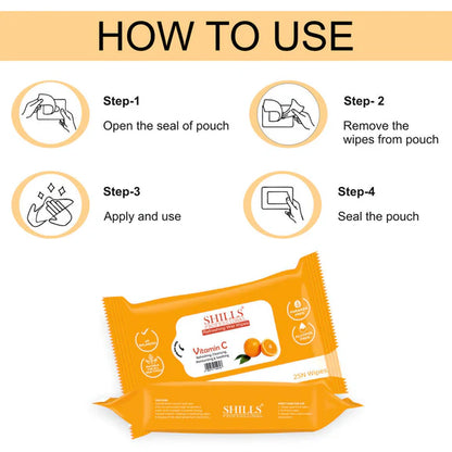 Shills Professional Refreshing Wet Wipes - Lime Fresh