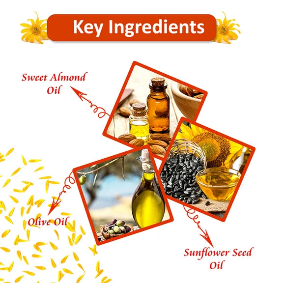 Omeo Arnica Hair Oil With Amla & Almond Oil Extract - 100 ml