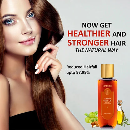 Omeo Arnica Hair Oil With Amla & Almond Oil Extract - 100 ml
