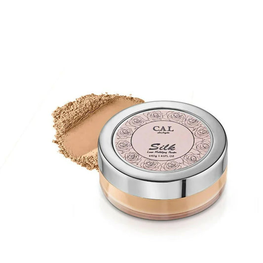 Cal Los Angeles Silk Loose Mattifying Powder For The High Definition Look - Caramel - 40 gm