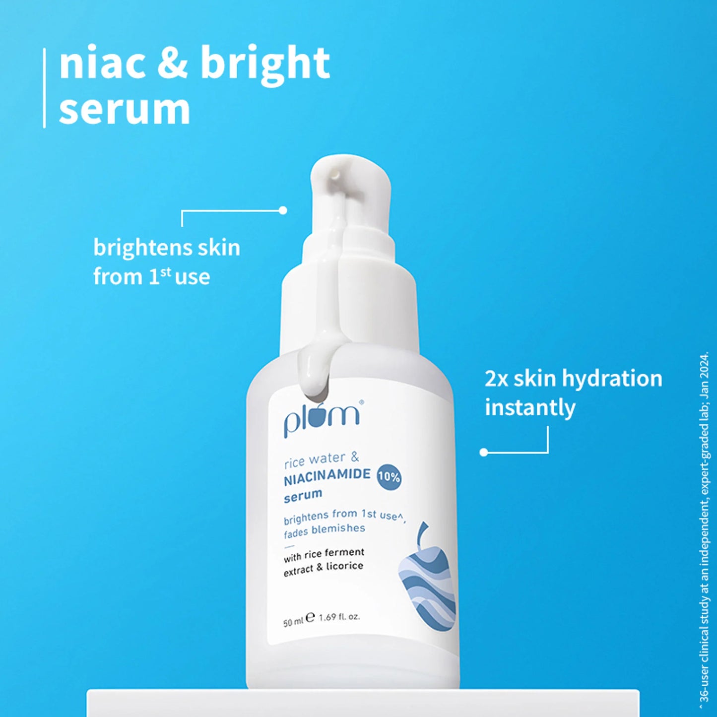 Plum Green Tea Face Wash, Serum And Moisturizer Trio With SPF 50 PA+++ For Acne Prone & Oily Skin - combo