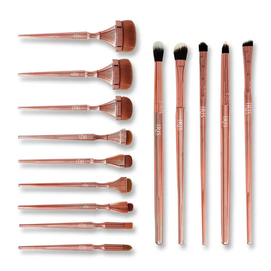 IRIS COSMETICS Luminous Complete Brush Set - 14 pcs