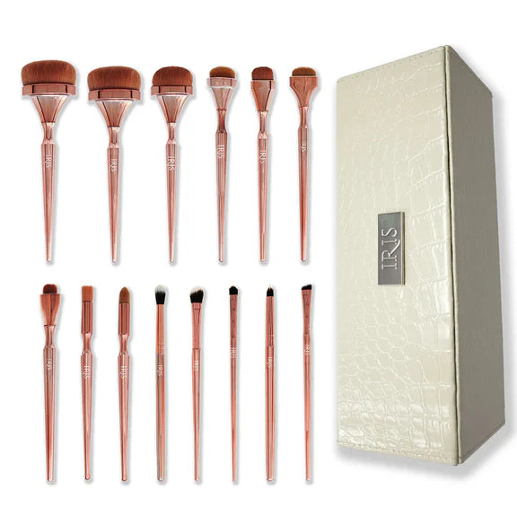 IRIS COSMETICS Luminous Complete Brush Set - 14 pcs