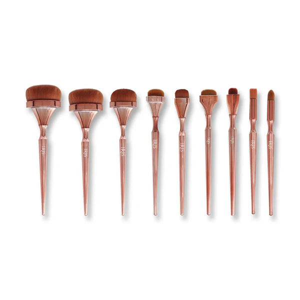 IRIS COSMETICS Luminous Face Brush Set - 9 pcs