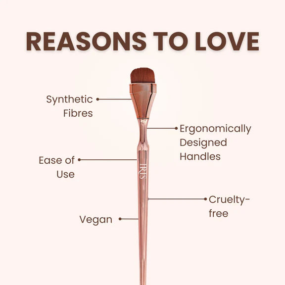 IRIS COSMETICS Luminous HD Concealer Brush - 1 pcs