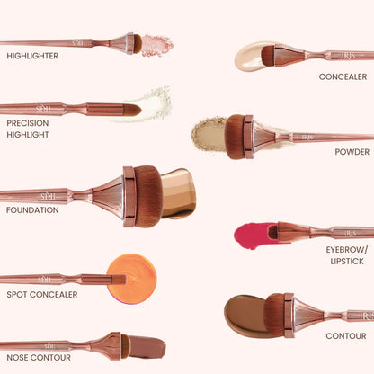 IRIS COSMETICS Luminous HD Concealer Brush - 1 pcs