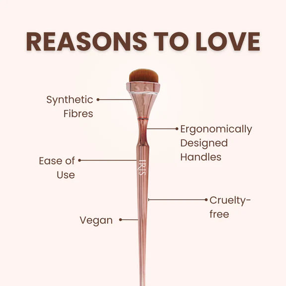 IRIS COSMETICS Luminous HD Highlighter Brush - 1 pcs