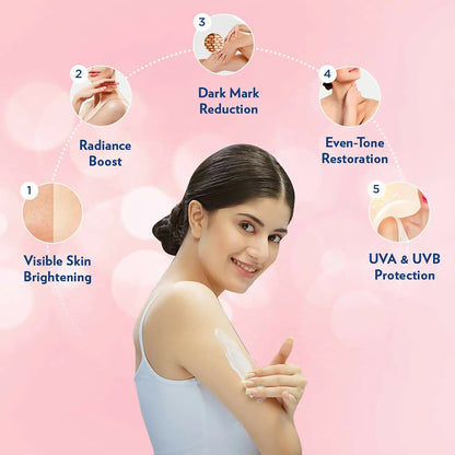 Vaseline Healthy Bright Complete 10 Anti Ageing Body Lotion, 10 in 1 Body Lotion With Vitamin B3, AHA, Pro-Retinol