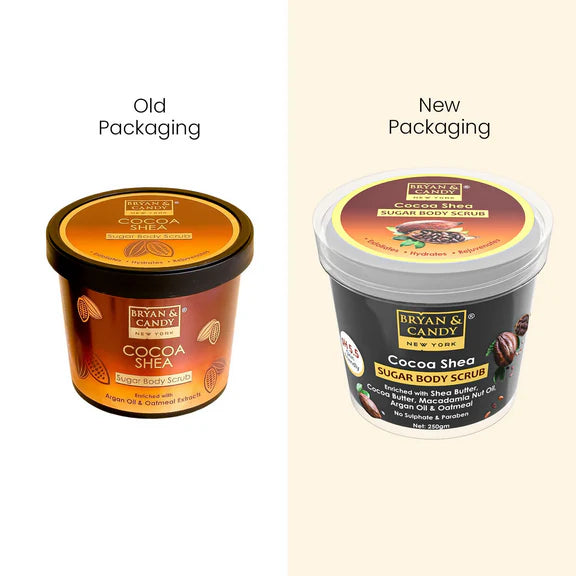 Bryan & Candy Cocoa Shea Sugar Body Scrub - 250 gm