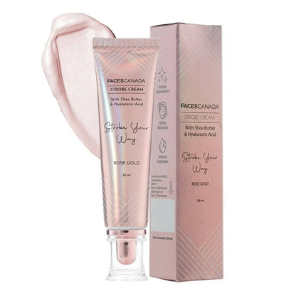 Faces Canada Strobe Cream - Rose Gold - 30 gm