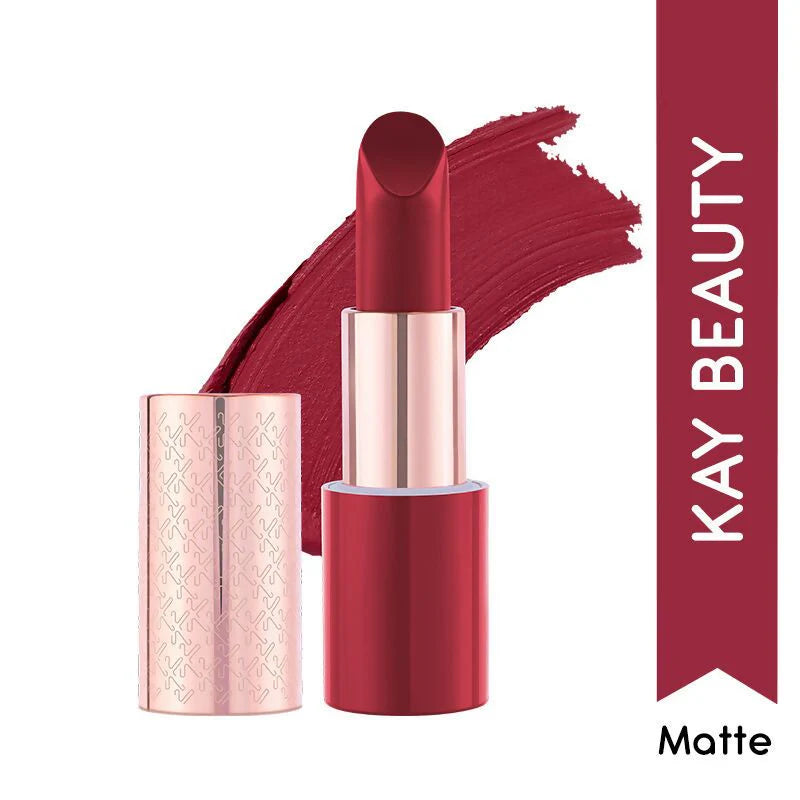 Kay Beauty By Katrina Kaif Matte Drama Long Stay Lipstick - Award Night