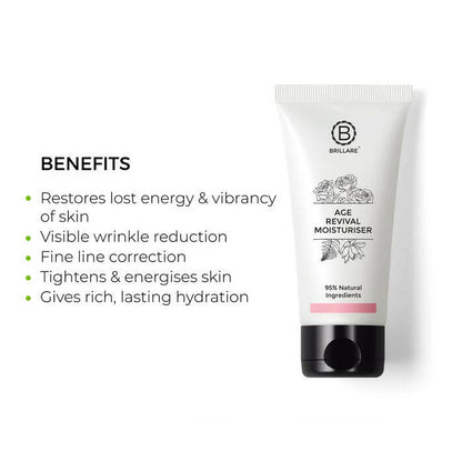 Brillare Age Revival Moisturiser For Ageing Skin - 50 ml