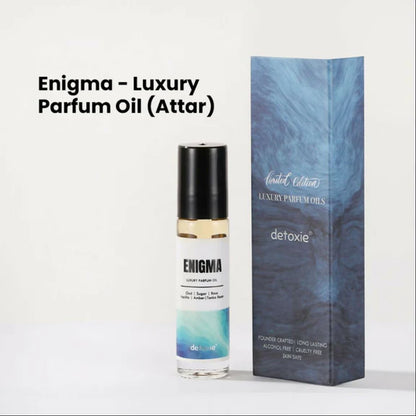 Detoxie Enigma - Luxury Parfum Oil (Attar) Non-Alcoholic - 8 m