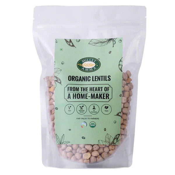 Millet Amma Organic Kabuli Channa - 500 gm
