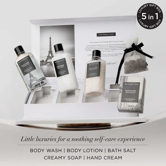 Kimirica The French Note Luxuriously Crafted Gift Set Kit - combo