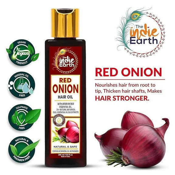 The Indie Earth Red Onion Hair - 200 ml