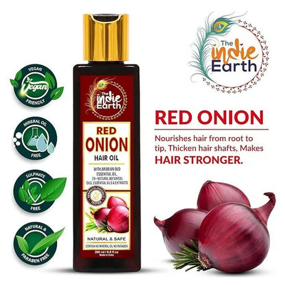 The Indie Earth Red Onion Hair - 200 ml