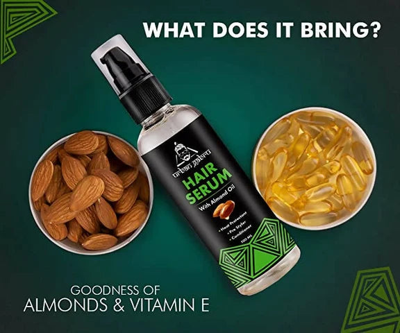 UrbanGabru Hair Serum With Almond Oil - 100 ml