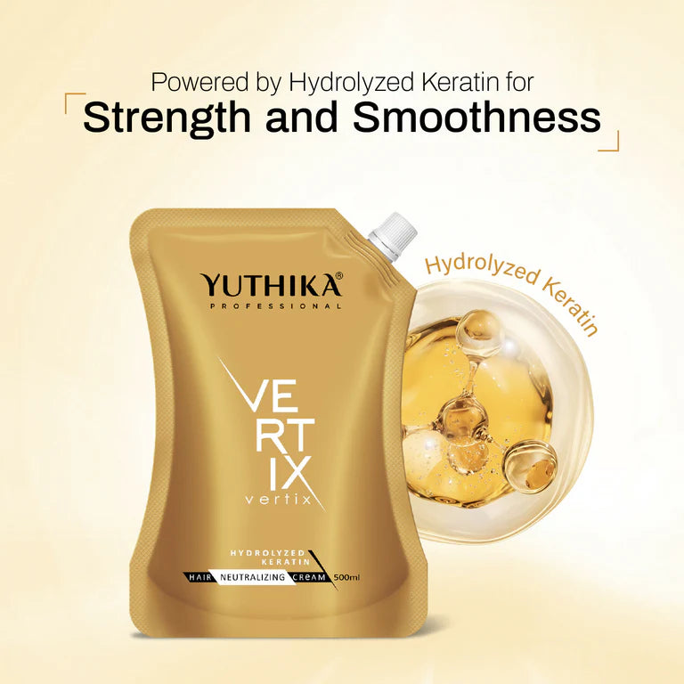 Yuthika Professional Vertix Hair Neutralizing Cream Post Straightening - 500 ml