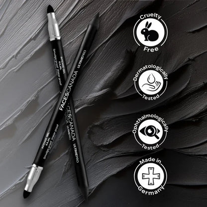 Faces Canada Intense Gel Kajal - Black - 1.2 gm