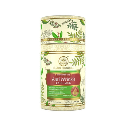 Khadi Natural Anti Wrinkle Face Pack - 100 gm