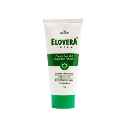 Glenmark Elovera Moisturising Cream For Dry Skin - 75 gm