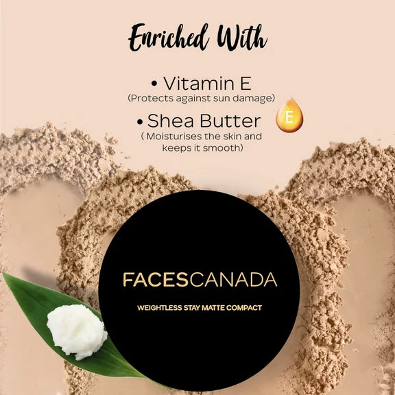 Faces Canada Compact Powder - Face Powder with SPF 20 - Beige 03 - 9 gm