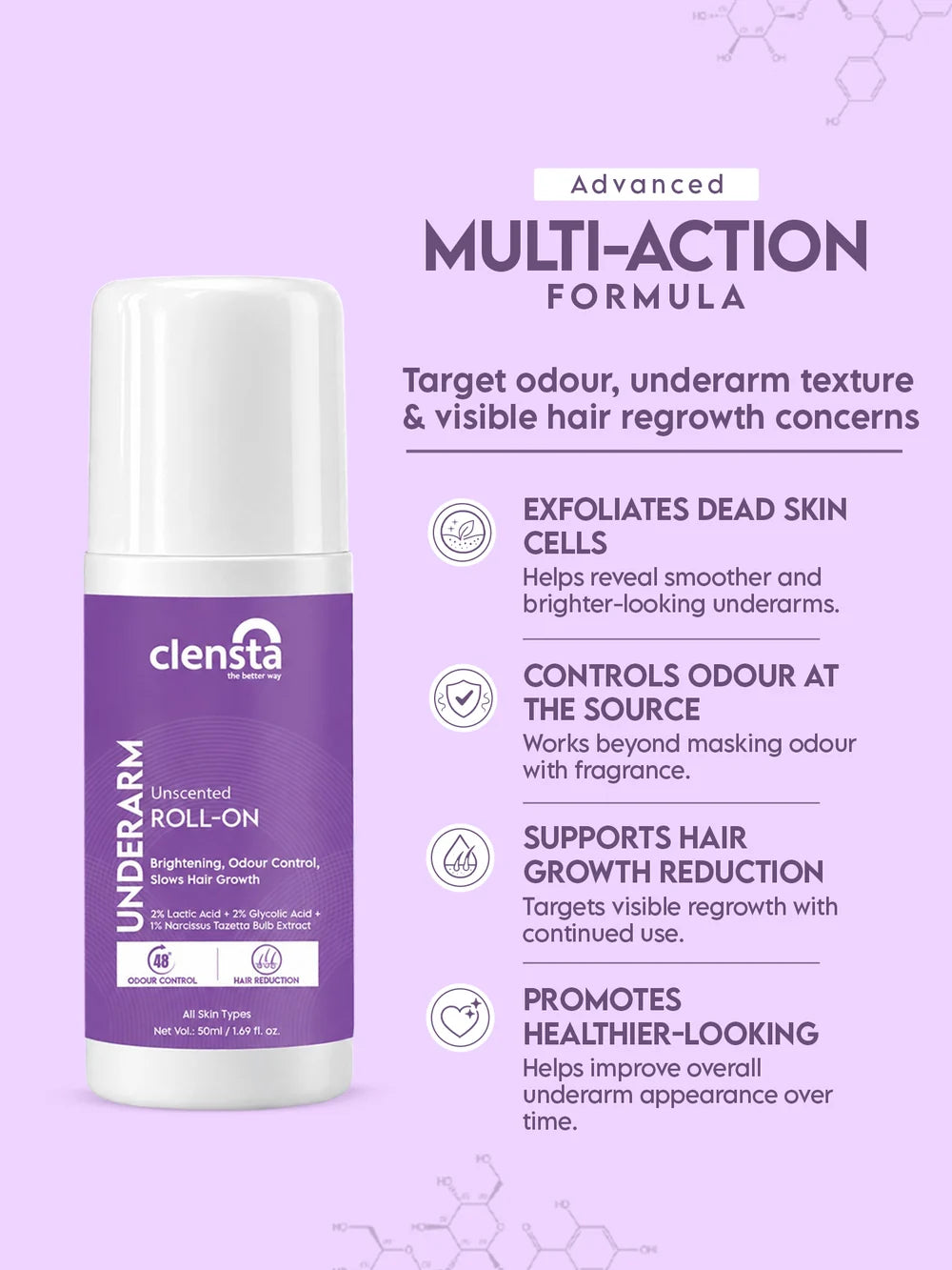 Underarm Roll-On Unscented