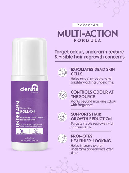 Underarm Roll-On Unscented