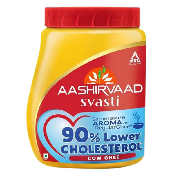 Aashirvaad Svasti 90% Lower Cholesterol Ghee - 500 ml