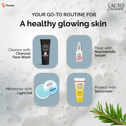 Lacto Calamine Activated Charcoal Face Wash - 100 ml