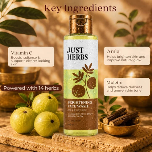 Brightening Face Wash - Vitamin C Amla & Liquorice Root