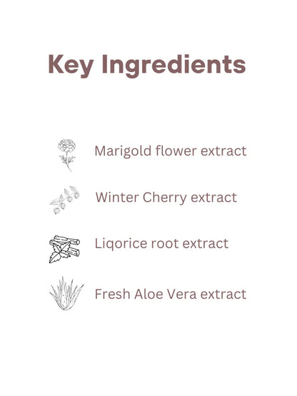 Marigold and Winter Cherry Deep Moisturizing Gel Cream for Dry Skin-30ml