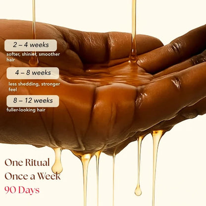 90 Day Miracle Hair Oil for hairfall, thicker hair growth & frizz control