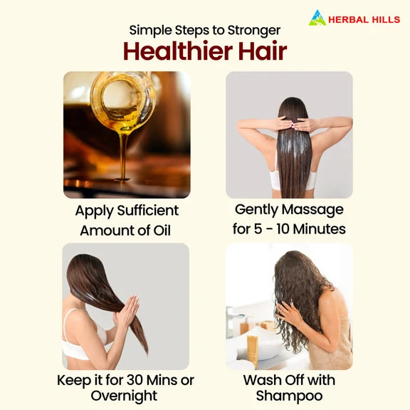 Herbal Hills Kesho Forte Hair Oil - 100 ml