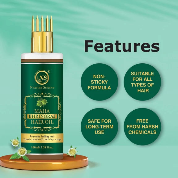 Nuerma Science Maha Bhringraj Hair Oil - 100 ml