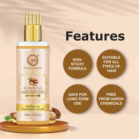 Nuerma Science Moroccan Argan Hair Oil - 100 ml