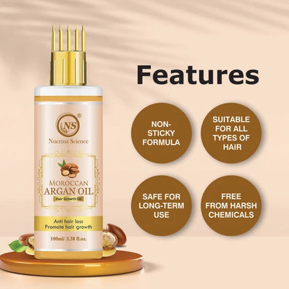 Nuerma Science Moroccan Argan Hair Oil - 100 ml