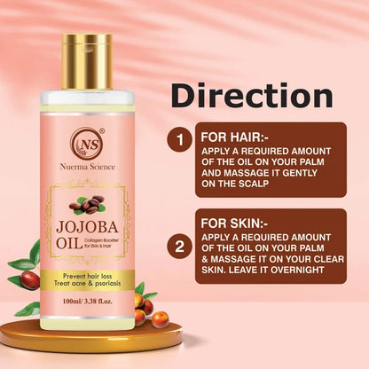 Nuerma Science Jojoba Hair & Skin Oil - 100 ml