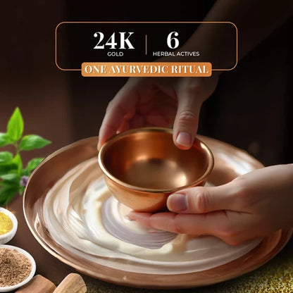 Pure Ghee & 24K Gold Deep Nourishing Souffle Cream