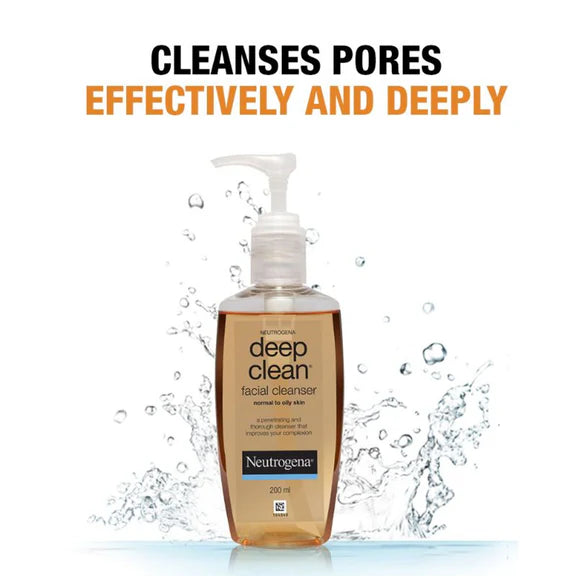 Neutrogena Deep Clean and Hyaluronic Acid Serum Combo - combo