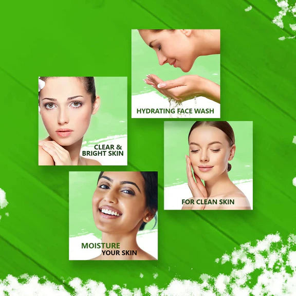 Sunny Herbals Face Wash Gel with Aloevera, Calendula, Neem & Tulsi - 110 gm